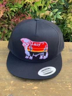 Lazy J Ranch Wear Cap Blk/Blk