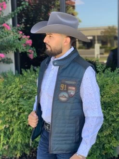 Cuadra Men's Lamb & Teju Leather Germany Blue Jean