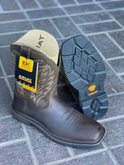Ariat Groundbreaker Electrical Hazard Soft Toe Square Toe Work Boot -Guadalajara Western Wear IMG 4739 65f836e8 410f 4762 a772 84c72f8405af