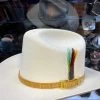 Genuine Buttercup Caiman Leather Hat Band -Guadalajara Western Wear IMG 4884 1