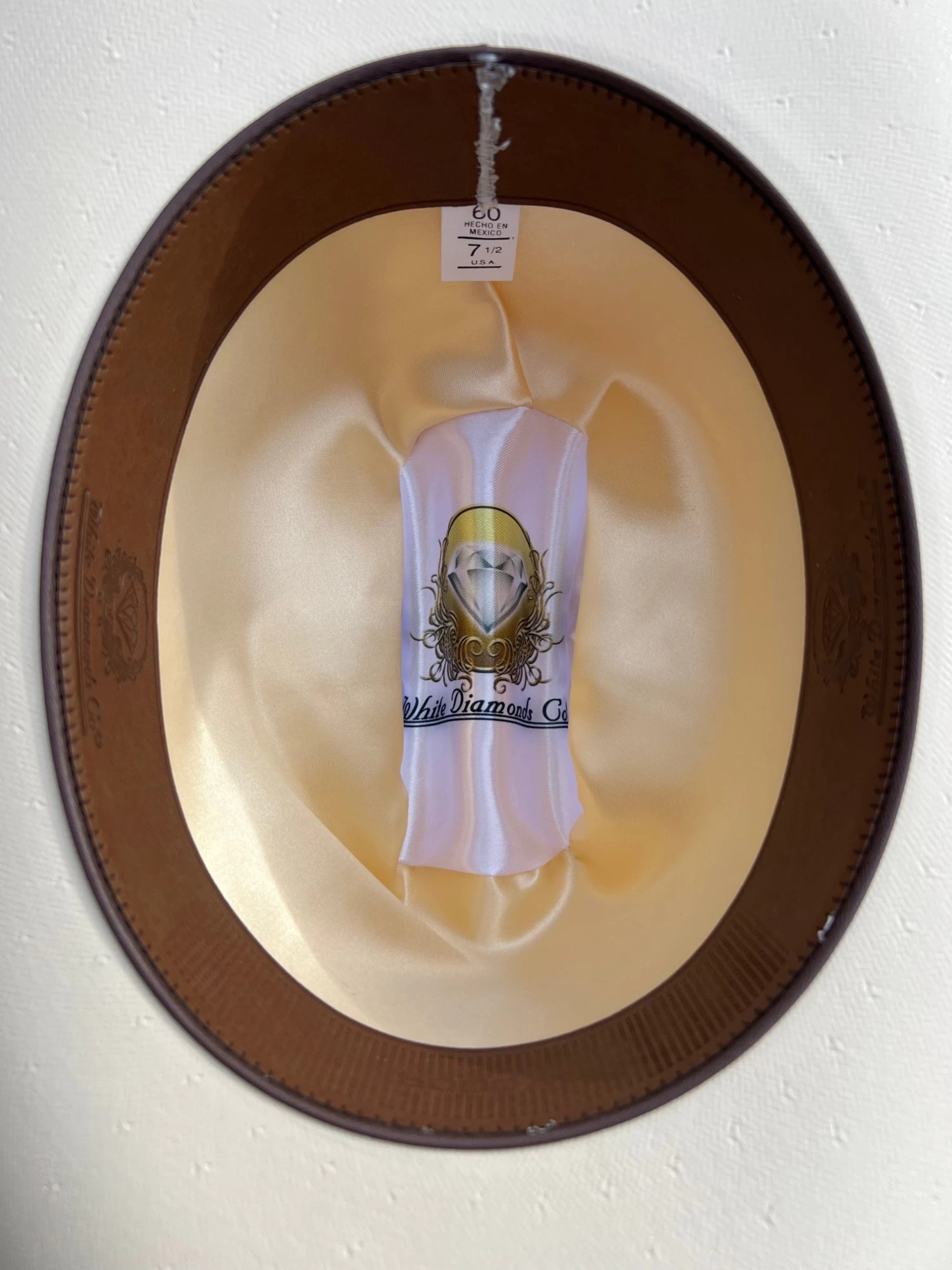 5000X Alegres Del Barranco Copa Chica 4.5" Falda 3.5" Horma Sinaloa (Toquilla Avestruz Negra) 8 5000X Alegres Del Barranco Copa Chica 4.5" Falda 3.5" Horma Sinaloa (Toquilla Avestruz Negra) - Image 6