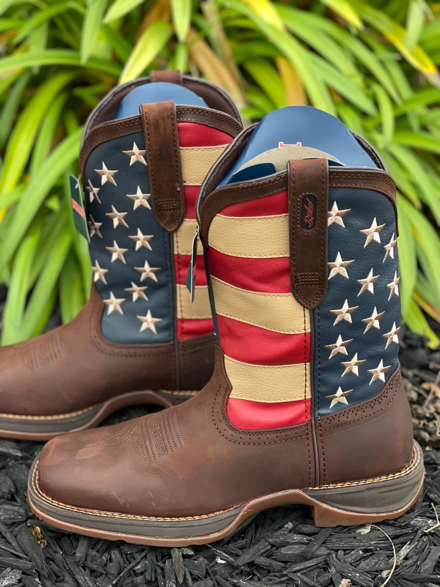 Ariat Rebel Patriotic Pull-On Durango Western Boot 4 Ariat Rebel Patriotic Pull-On Durango Western Boot - Image 2