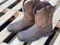 Ariat Groundbreaker Electrical Hazard Soft Toe Square Toe Work Boot -Guadalajara Western Wear IMG 5669