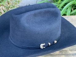 30x Larry Mahan Opulento Black Fur Felt Cowboy Hat -Guadalajara Western Wear IMG 5771