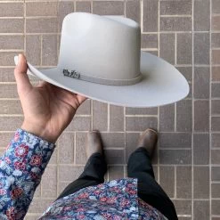 Renegado 6x Mist Grey Fur Felt Cowboy Hat (EXCLUSIVE ITEM) -Guadalajara Western Wear IMG 5888