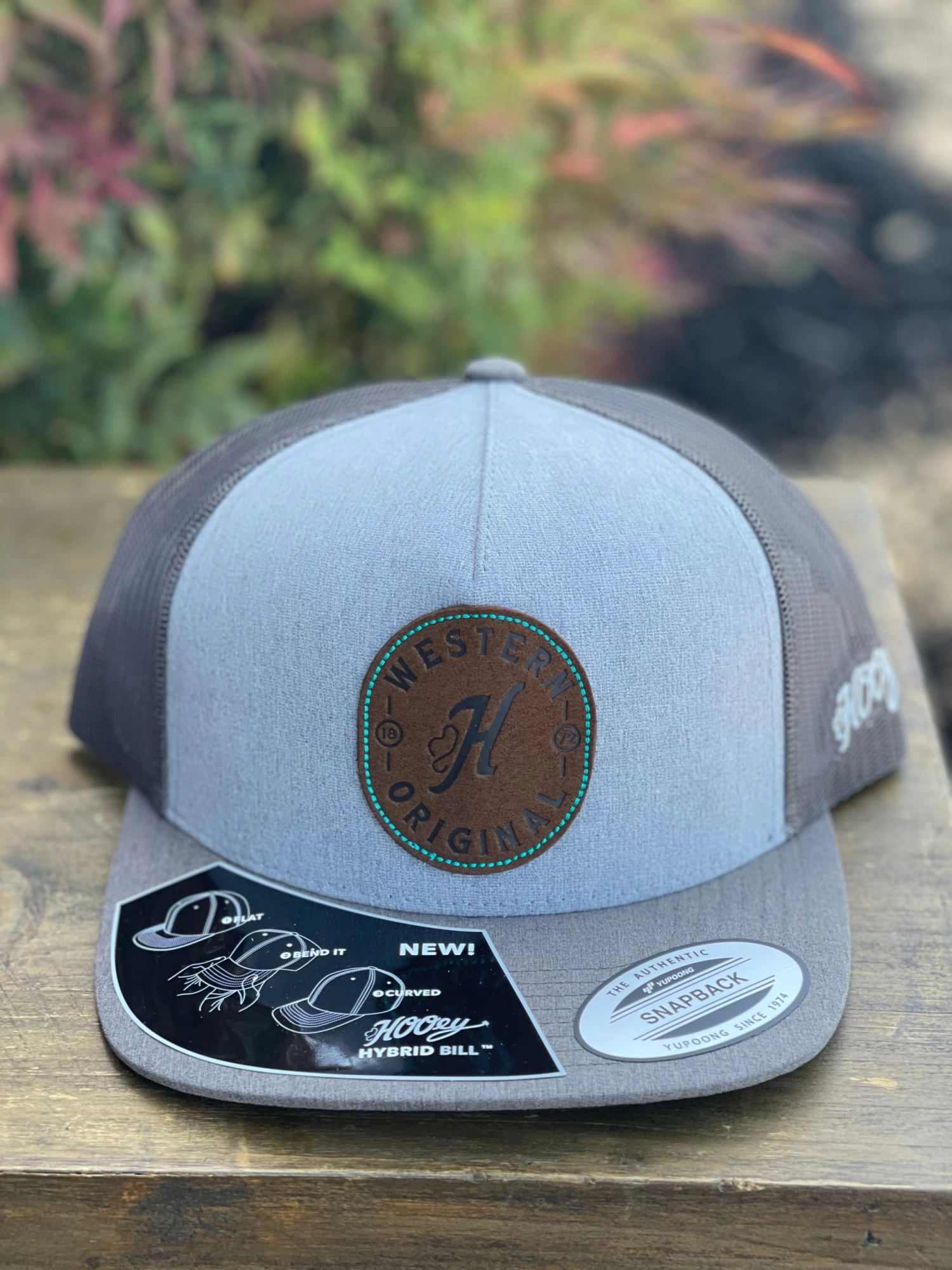 Hooey Hybrid Bill Western Leather Patch 3 Hooey Hybrid Bill Western Leather Patch