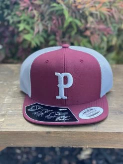 Hooey Punchy Maroon Hybrid Cap