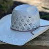 American Hat Co. Straw #7800 Crown: Minnick Brim: 4" CHL Trim: 2 CAHS -Guadalajara Western Wear IMG 6444
