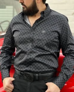 Platini Camisa Vaquera (Black)- CWL8910