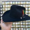 Stetson 6x Skyline Negro Horma Sinaloa (Copa Chica Falda/Brim 3.5") -Guadalajara Western Wear IMG 6814