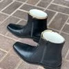 El Besserro Double Zipper Black European Square Toe Ankle Boot 1 El Besserro Double Zipper Black European Square Toe Ankle Boot -Guadalajara Western Wear IMG 69392