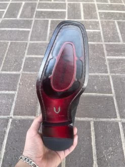 Vestigium Black Python Chelsea Boot -Guadalajara Western Wear IMG 7069