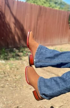 Los Altos Women Wide Square Square Toe Chedron Suede Ankle Boot