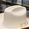 Genuine Premium White Ostrich Leather Hat Band -Guadalajara Western Wear IMG 7171