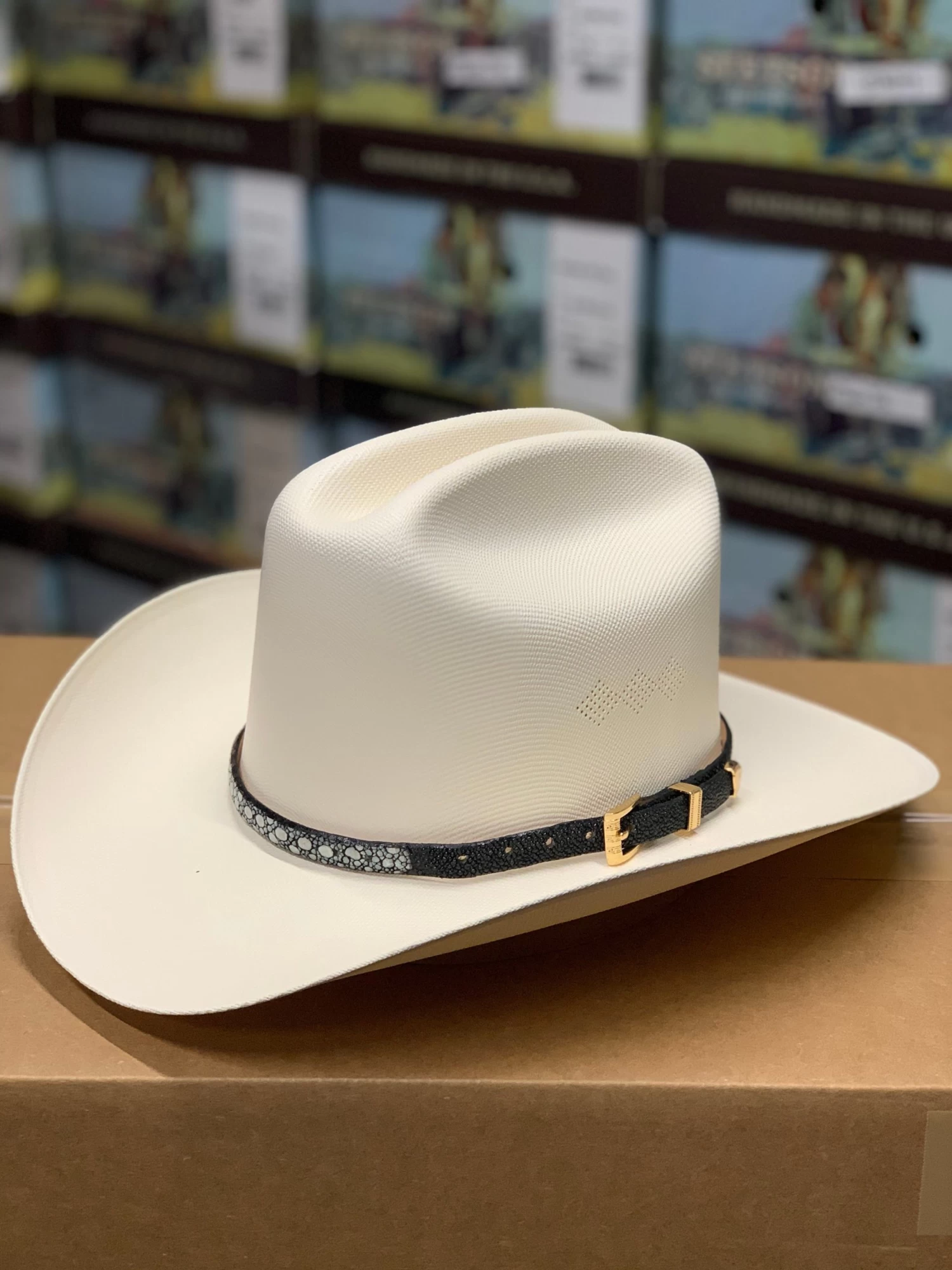 Tombstone 1000x Johnson (Copa Alta) With Genuine Black Stingray Leather Band 3 Tombstone 1000x Johnson (Copa Alta) With Genuine Black Stingray Leather Band