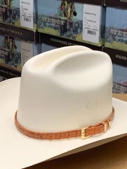 Tombstone 1000x Johnson (Copa Alta) With Genuine Cognac Caiman Leather Band -Guadalajara Western Wear IMG 7181 d6b549ae 49a5 4c73 a195 e826246ad524