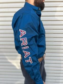 Ariat Team Poseidon/Serape Classic Fit Long Sleeve Shirt