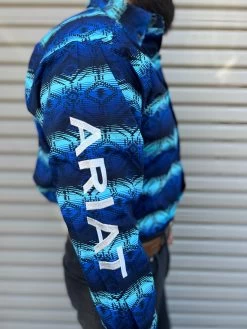 Ariat Team Maison Olympian Blue Classic Fit Long Sleeve Shirt