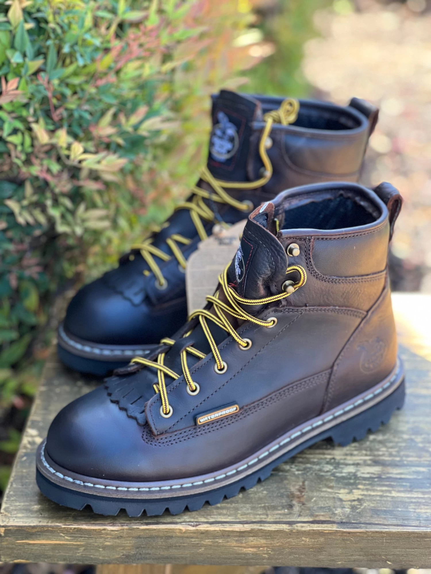 Men's Georgia Lace-To-Toe Waterproof Boots - GBOT052 3 Men's Georgia Lace-To-Toe Waterproof Boots - GBOT052