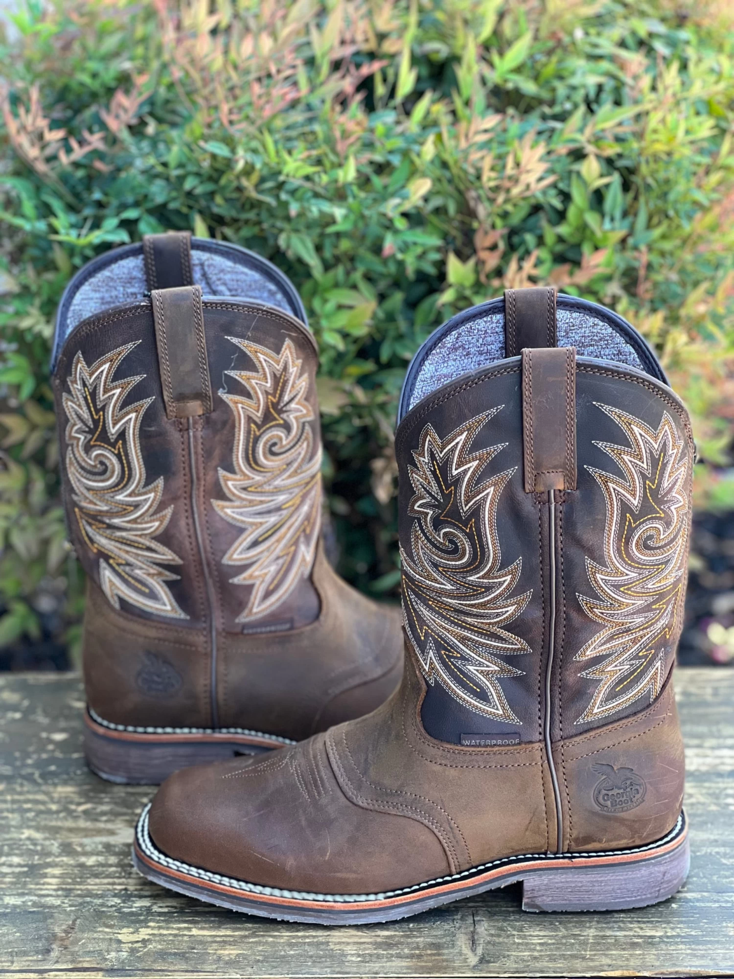 Georgia Boot Carbo-Tec Elite Waterproof Western Work Boot - GB00525 6 Georgia Boot Carbo-Tec Elite Waterproof Western Work Boot - GB00525 - Image 4