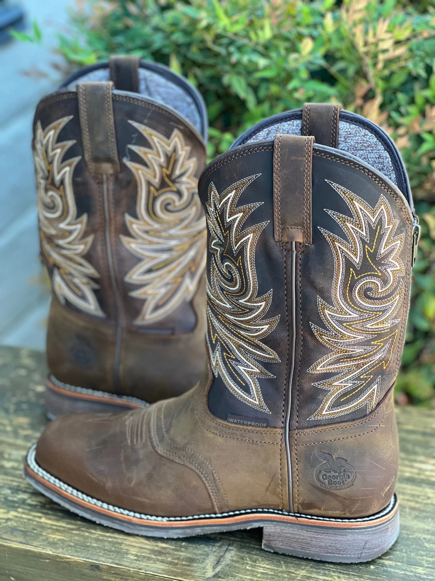 Georgia Boot Carbo-Tec Elite Waterproof Western Work Boot - GB00525 4 Georgia Boot Carbo-Tec Elite Waterproof Western Work Boot - GB00525 - Image 2