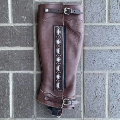 Polaina Hebilla Cafe / Brown Chaps