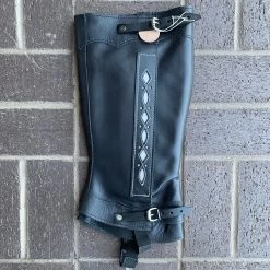 Polaina Hebilla Negro / Black Chaps