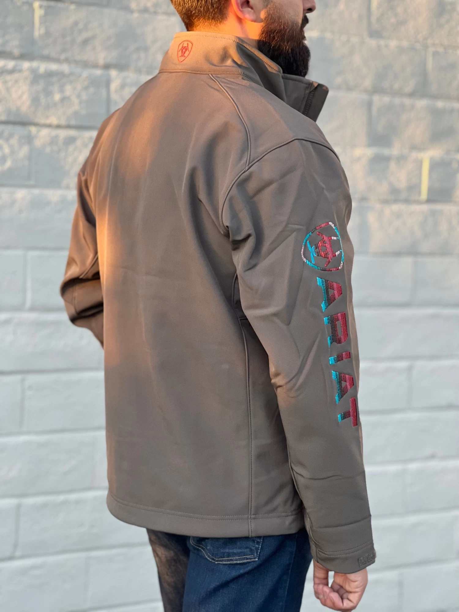 Ariat Logo Men Banyan Park 2.0 Soft-Shell Jacket 4 Ariat Logo Men Banyan Park 2.0 Soft-Shell Jacket - Image 2