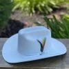 Stetson 6x Spartan Premium White Cowboy Felt Hat Sinaloa (Copa Chica Falda/Brim 3.5") 1 Stetson 6x Spartan Premium White Cowboy Felt Hat Sinaloa (Copa Chica Falda/Brim 3.5") -Guadalajara Western Wear IMG 9552