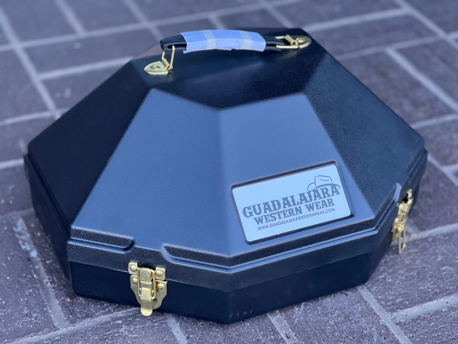 Guadalajara Hat Carrying Case (Black) 3 Guadalajara Hat Carrying Case (Black)