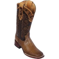 Quincy Wide Square Toe Western Cowgirl Boots - Q3225731