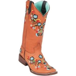 Quincy Wide Square Toe Western Cowgirl Boots - Q322C4603