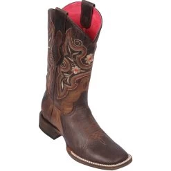 Quincy Wide Square Toe Western Cowgirl Boots - Q322F5407