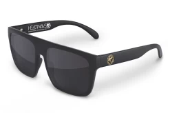 REGULATOR SUNGLASSES: Black Frame / Polarized Black - Gold Emblems