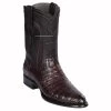 Los Altos Black Cherry Caiman Belly Roper Cowboy Boots 2 Los Altos Black Cherry Caiman Belly Roper Cowboy Boots -Guadalajara Western Wear Untitled 2