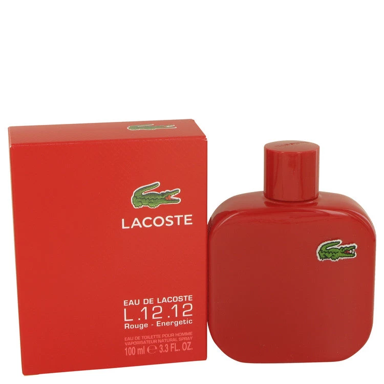 Lacoste Eau De Lacoste L.12.12 Rouge Cologne 3.3 Oz 3 Lacoste Eau De Lacoste L.12.12 Rouge Cologne 3.3 Oz