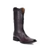 Cuadra Men's Square Toe Ostrich Belly Flame Black Cherry Cowboy Boot 1 Cuadra Men's Square Toe Ostrich Belly Flame Black Cherry Cowboy Boot -Guadalajara Western Wear guadalajara western wear website images GDL 2019 29