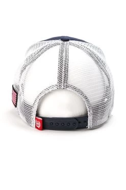 Cinch Navy Logo Trucker Cap 13 Cinch Navy Logo Trucker Cap -Guadalajara Western Wear mcc0038022 3 2038 detail