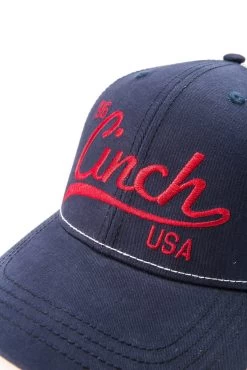 Cinch Navy Logo Trucker Cap 12 Cinch Navy Logo Trucker Cap -Guadalajara Western Wear mcc0038022 4 585 detail