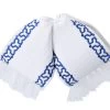 Moño Charro - Blanco / Azul -Guadalajara Western Wear whitediamand1437