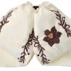 Moño Charro - Beige Flor -Guadalajara Western Wear whitediamand1455