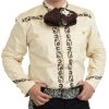 Camisa Charra 858-20 -Guadalajara Western Wear whitediamonds0437
