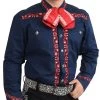 Camisa Charra 857-20 -Guadalajara Western Wear whitediamonds0445